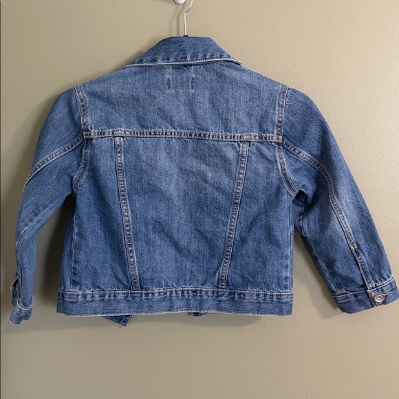 Children’s Place Kids Blue Denim Jacket - 5/6 - Picture 3 of 3